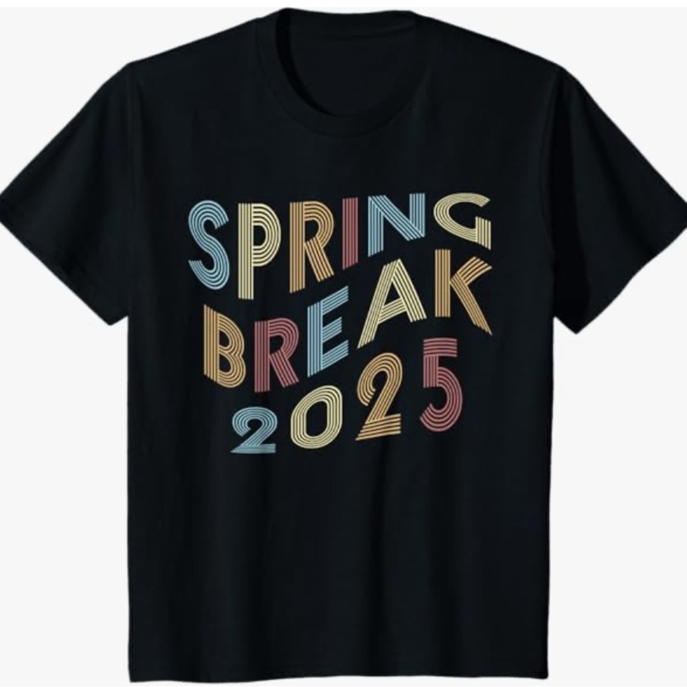 Spring Break 2025 Graphic T-Shirt